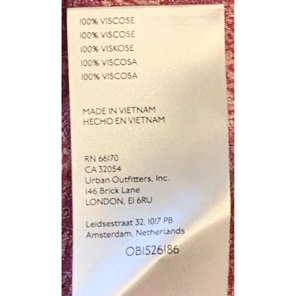 Urban Outfitters Free People Large Women Long Sleeve Boho Tunic Top Blouse New - Picture 10 of 10